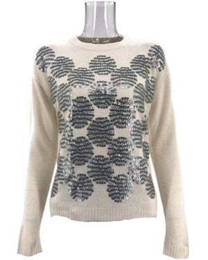 Armani Jeans Round-Neck Long-Sleeved Jumper - Multicolour