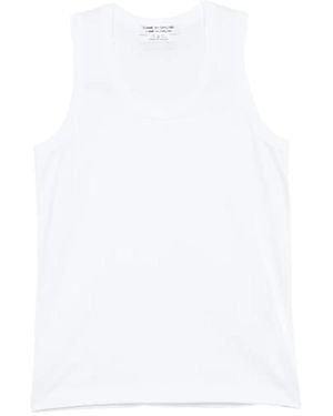 Comme des Garçons Sleeveless Tank - White
