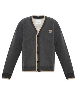 Isabel Marant Long-Sleeve Cardigan - Grey