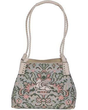 Etro Small Libra Tote Bag - White