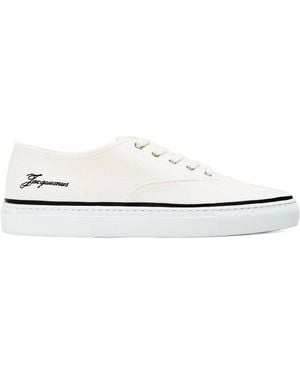 Jacquemus Simple Low-Top Sports Shoes - White