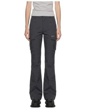 Marissa Chiara Belt Loop Casual Trousers - Grey