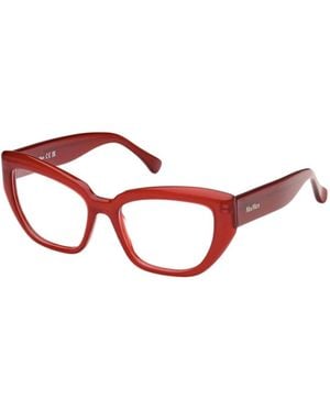 Max Mara Cat-Eye Glasses - Red