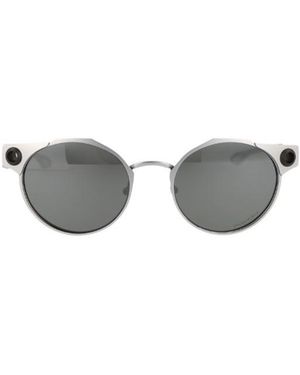 Oakley Deadbolt Round Sunglasses - White