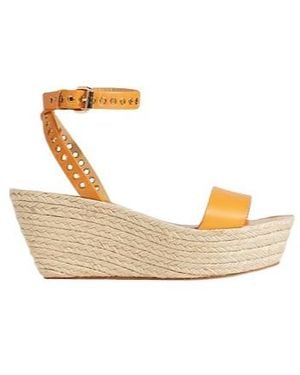 Isabel Marant Minimalist Jutesole Sandals - Metallic