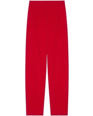 Givenchy Double Pleated Pants - Red