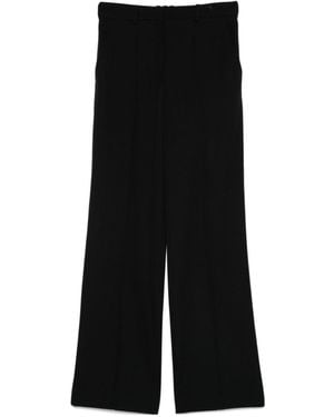 Balmain Tailored Grain De Poudre Pants - Black