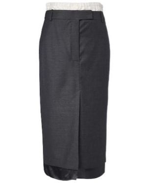 Rohe Paneled Pencil Skirt - Gray