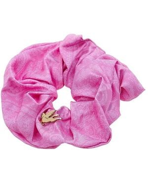 Etro Logo Hair Ring - Pink