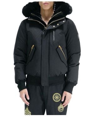 Mackage Long-Sleeved Down Jacket - Black