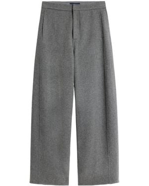 Soeur Wide-Leg Casual Pants - Gray
