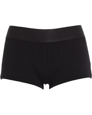 Dolce & Gabbana Solid-Color Boxer Briefs - Black