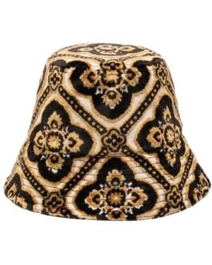 Etro Patterned Jacquard Terry Bucket Hat - Natural