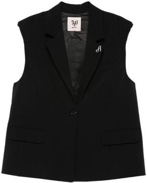 Aniye By Bella Tailored Waistcoat - Black