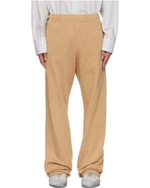 MM6 by Maison Margiela Drawstring Joggers - Natural
