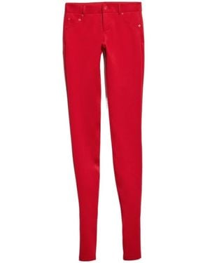 Gucci Stretch Jersey Leggings - Red