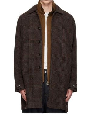 Barbour Flannel Coat - Brown