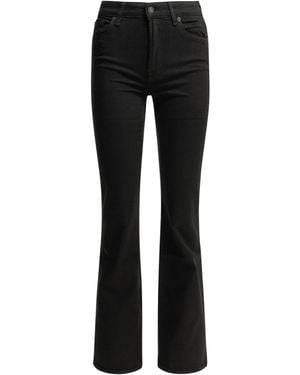 7 For All Mankind Belt-Loop Jeans - Black