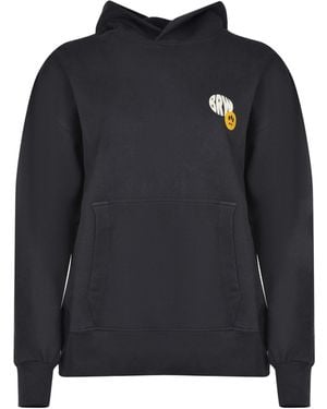 Barrow Embellished Hoodie Jumper - Blue