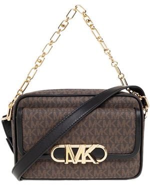 MICHAEL Michael Kors Medium Parker Cross-Body Bag - Black