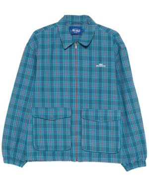 Awake Couture Long-Sleeved Shirt Jacket - Blue
