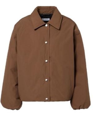 Jil Sander Techincal Down Jacket - Brown
