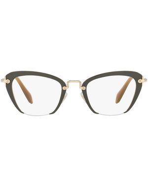 Miu Miu Alphabet Glasses - Metallic