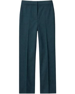 Frankie Shop Straight-Leg Casual Pants - Blue