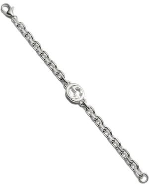 Gucci Interlocking Chain Bracelet - Metallic