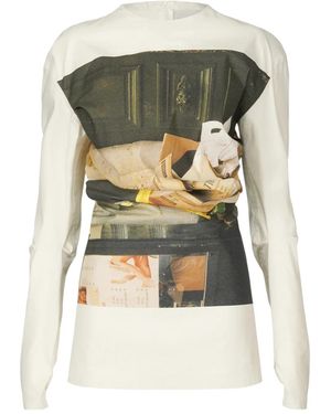 Issey Miyake Street View Crewneck Top - Green