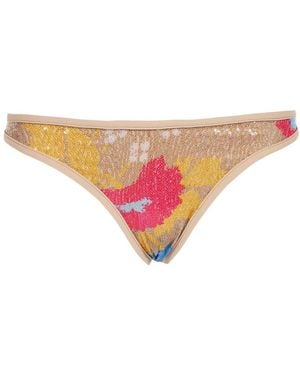 DSquared² Multi-Pattern Swimming Trunks - Natural