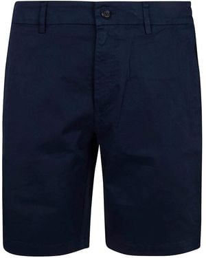 Eleventy Wide Leg Shorts - Blue