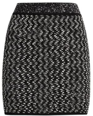 Missoni Embellished Zigzag Mini Skirt - Black