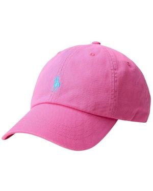 Polo Ralph Lauren Twill Adjustable Baseball Cap - Pink