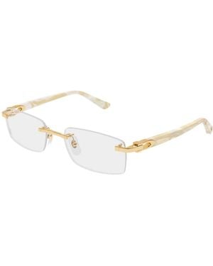 Cartier Rimless Glasses - White