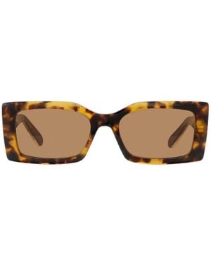 Stella McCartney Eyewear Rectangle Frame Sunglasses - Multicolour