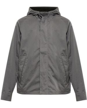 Paul Smith Ps Paul Smith Lightweight Hooded Jacket - Gray