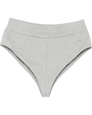 Vetements Logo Shorts - Gray