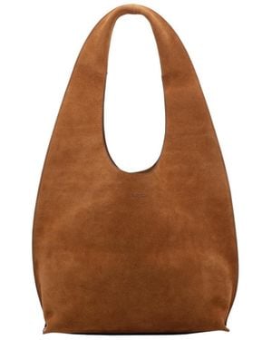A.P.C. Le Neige Clou Hobo Bag - Brown
