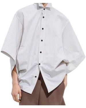 Bottega Veneta Cotton Poplin Shirt - White