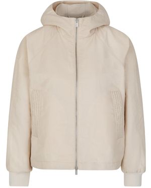 Peserico Hooded Technical Jacket - Natural