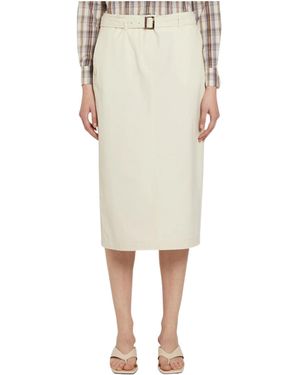 Marella Mlsontano Midi Skirt - Natural