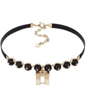 Dior Plan De Paris Collar - White