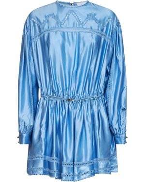 Rabanne Long-Sleeved Dress - Blue
