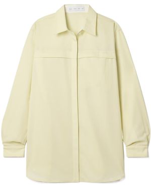Proenza Schouler Rose Wool Blend Shirt - Natural