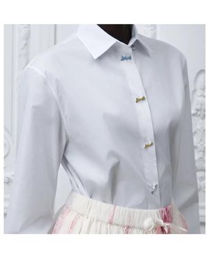 Dior Iviera Blouse - Blue