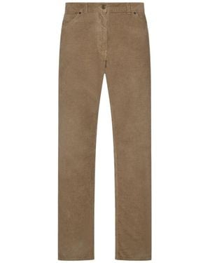 The Row Dinni Belt-Loop Casual Trousers - Natural