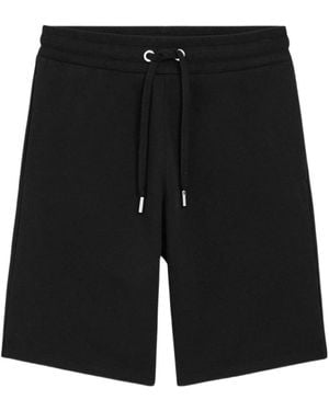 Ami Paris Contrasted Track Short - Black
