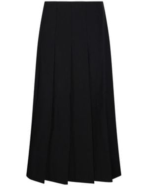 Studio Nicholson Fuse Pleated Skirt - Black