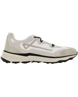 Herno Maggiore Mesh Panel Low-Top Sneakers - White